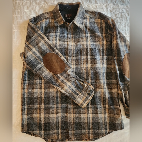 Pendleton Other - Pendleton Plaid Elbow Patch Trail Shirt